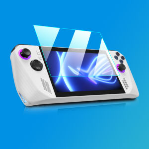 9ชม ASUS ROG Ally คอนโซลปกป้องหน้าจอกันรอยขีดข่วนกระจกนิรภัย ฝาครอบป้องกันลายนิ้วมือกันน้ำมัน