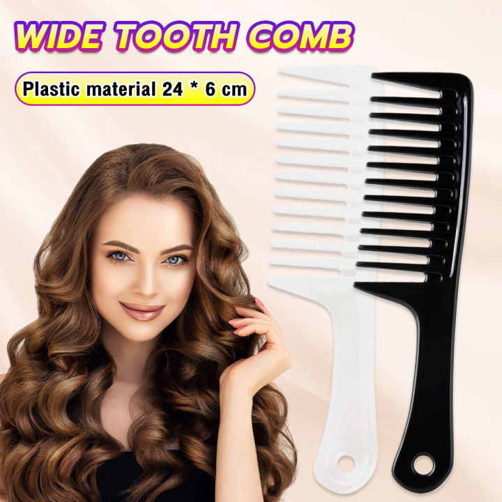 Digeo Wide Tooth Comb Curly Hair Combs Hairdressing Tools for