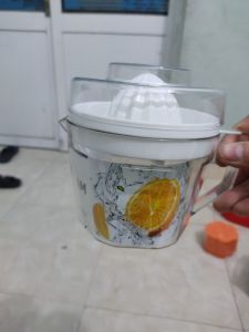 Cốc vắt cam có nắp đậy nhựa nguyên sinh màu trong suốt hàng Cao cấp việt nhật