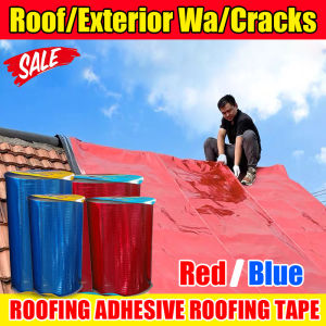 Color Steel Tile Waterproof Tape High-Quality Self-Adhesive Waterproof Roofing Tape Heat Resistant Heat Insulation Easy Application high polymer Membrane Roof Leak Repair Strong Butyl Heat Insulation Tape Sticker