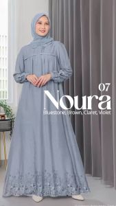 NOURA 07 DRESS MUSLIM SEPLY KEKINIAN COCOK UNTUK OUTFIT LEBARAN KONDANGAN & DAILY TERBARU