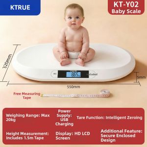 KTRUE | Baby Growth Tracking Precision Electronic Scale