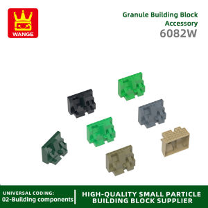 Wange 8Pcs/Lot 6082W Mountain Hill Side Building Blocks MOC Rockery Mound Rock Accessories Compatible with Brick Children Toys