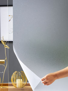 Frosted Glass Sticker Heat Insulation Peep-Proof Shading Film Window Bathroom Bathroom Sun Protection Transparent Opaque