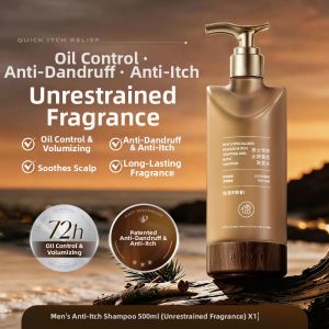 RUYI | Dandruff Control Anti-itch Refreshing Fragrant Men Shampoo