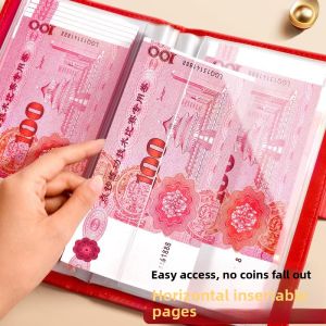 MONLEYTA | New 2024 Money Clip Cash Book Accounting Savings Book Wallet Envelope For RMB Notes Storage And Record Keeping Financial Planning