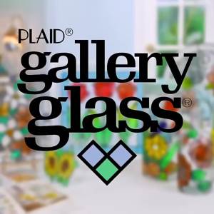 USA Original Plaid Glass Painting Acrylics Gallery Glass Hand Painted Colored Ceramic Mug GG Acrylics Waterproof No Bake Acrylic