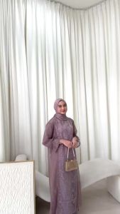 BELLAAA DRESS OUTER BRUKAT BUSUI FRIENDLY DRESS KONDANGAN GAMIS BRUKAT TERBARU GAUN KONDANGAN WANITA