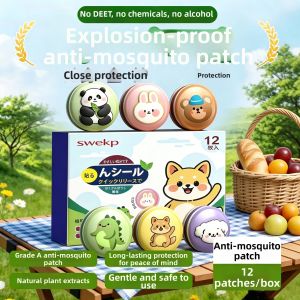 swekp | Anti-Mosquito Itch Relief Sticker for Adults