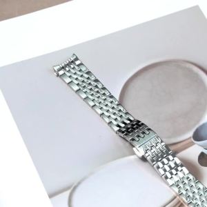 Dây Đeo Đồng Hồ Bằng Thép Không Gỉ Tissot Le Locle 19mm Thay Thế Dây Đeo Bạc Đánh Bóng Tương Thích Với Đồng Hồ Nam.
