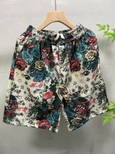 Quần Short Nam Mùa Hè Mỏng Thoáng Khí Thường Ngày in Họa Tiết Bãi Biển Quần Dài Năm Điểm Quần Dài Vừa Phải