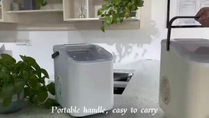 Ice Maker Mini Portable Bullet Ice Maker 6 Mins Quick Ice Making Compact Lightweight For Dorm RV Bar And Home Kitchen