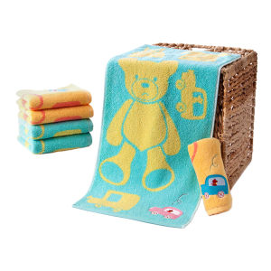King Shore | Cotton Embroidered Decorative Towel for Home Use