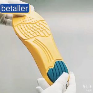 EVA Elastic Memory Foam Breathable Shoes Insoles for Men and Women Sports Function Shoes Pad Size 35-45