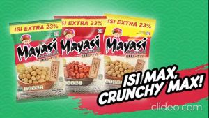 Snack Camilan Kacang / Roated Peanut Mayasi 65 Gram Bawang Sapi Jagung Bakar Pedas