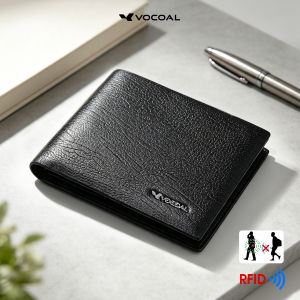 VOCOAL Mens Wallet Cash Slot Simple Short Wallet Soft PU Business Wallet Retro Wallet Multi-Card Position Wallets Travel Purses Coin Pouch ID Credit Cards Holders