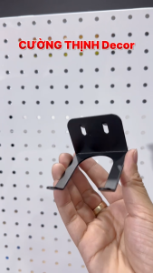 Móc chữ U cài bảng Pegboard treo chuột máy tính treo tay cầm máy chơi Game cao cấp