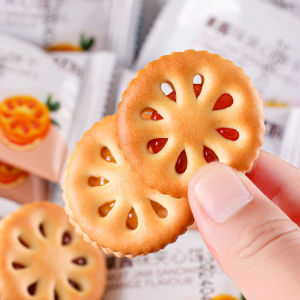 【20pcs】Jam filled biscuit 果酱夹心饼干整箱休闲网红零食办公早餐独立小包装
