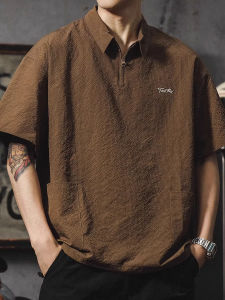 Retro Embroidered Summer Quick-Dry Polo Shirt