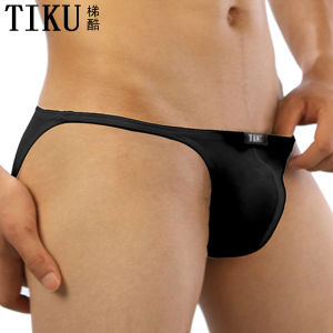 กางเกงชั้นในชายทรงสามเหลี่ยมแบบไร้ขอบ ทรงเอวต่ำ ผ้าโมดอล ระบายอากาศได้ดี กางเกงชั้นในชายทรงบิกินี่ ทรงเล็ก สำหรับฤดูร้อน