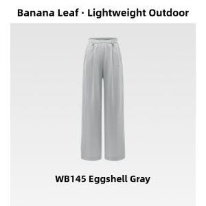 Beneunder | Water-Resistant Straight Leg Pants for Women Outdoor Casual Hiking Trousers High Waist Long Pants Nylon Spandex Blend