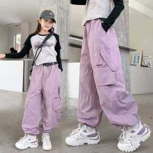 Girls Casual Fashionable Spring Autumn Workwear Pants Quality Childrens Clothing Korean Style Long Trousers for Kids
