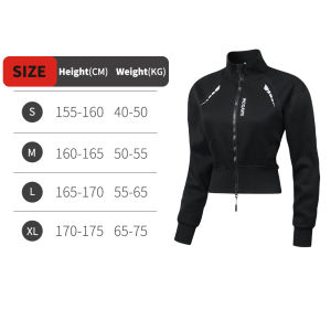 WOSAWE | WOSAWE Motorcycle Bomber Jacket Warm Fleece Lined Moto Riding Jacket with Pad Pockets Windproof Biker Coat for Women