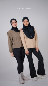 Nabillasyal | Hijab Sport | Hijab Instant Olahraga Anti UV | Nsport | Aura Series
