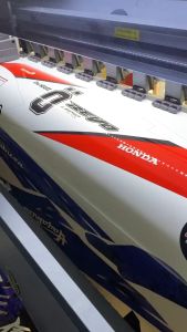 Decal Stiker Supra X 125 FI: Modifikasi Keren dengan Fullbody Ohlins Racing