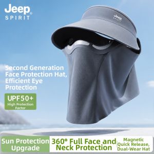 JEEP SPIRIT | Magnetic Detachable Sunproof Face Mask Hat