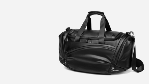 SEA CHOICE Tas Travel Tote Oxford Tahan Air–Duffle Multifungsi Kompartemen Sepatu & Tali Selempang