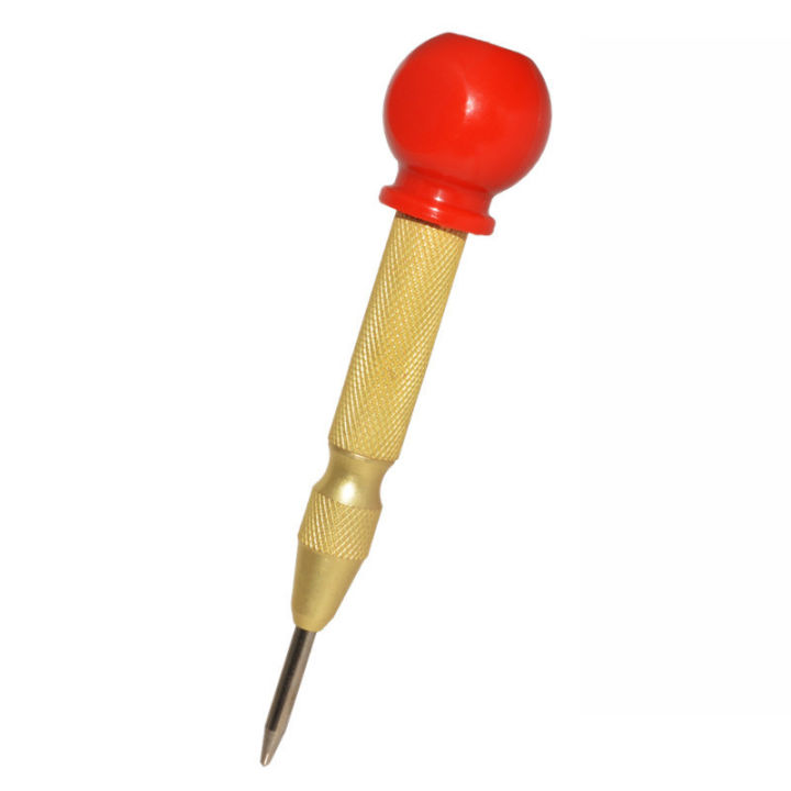 Masely Automatic Center Punch Adjustable SpringLoaded Tool AntiSlip