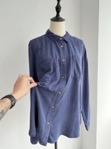 เสื้อเชิ้ตผ้าลินินฤดูร้อนบาง แขนยาว ทรงหลวม ป้องกันแสงแดด เสื้อคาร์ดิแกนยาวปานกลาง เสื้อเชิ้ตผ้าลินินโพลีเอสเตอร์สำหรับผู้หญิง