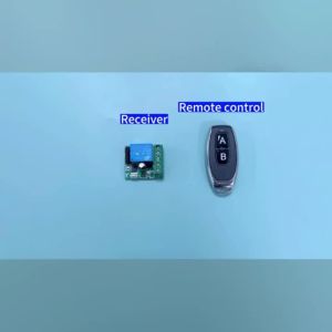 433Mhz Remote Control Wireless Switch DC 12V 1CH RF 10A Relay Receiver and 2CH Transmitter For Door Electromagnetic Lock