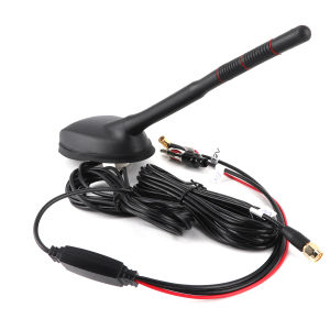 Car DAB+GPS+FM Antenna Active Amplified Top Roof Mount Waterproof Dustproof
