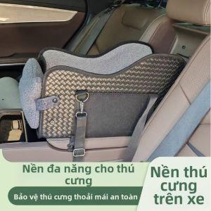 ZHUOLESHI | Ghế An Toàn Ô Tô Cho Thú Cưng Nhỏ Trước