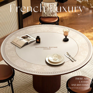 Waterproof & Long-Lasting Oil-Resistant Round Table Cloth