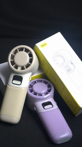 Dreepor Mini Fan Portable Handheld Fan Rechargeable 3600mAh Battery Foldable USB Electric Fans With 100-level Stepless Speed Wind For Summer School Small Fans Ultralight and portable at just 212g
