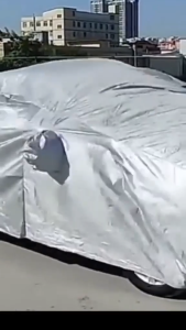 NMS - Nylon Car Cover for HONDA AMAZE with Clean Cham Chamois Towel Waterproof Lightweight Car Cover Protection