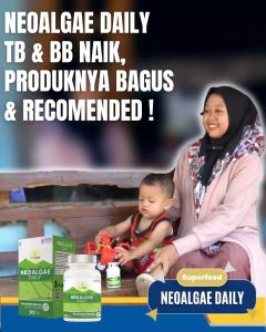 Neo Algae Suplemen Peninggi Badan Dan Penambah Nafsu Makan Anak Kapsul Penggemuk Badan