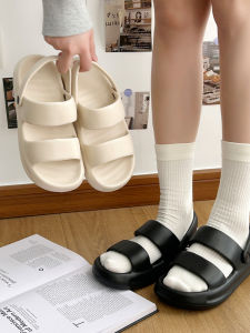 Utune Wo Dép Xăng-Đan Nam Hai Quai chống trượt dép bên ngoài hàng ngày thường đi lại Dép Xăng-đan nam