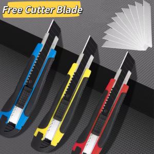 16cm Utility Cutter & Retractable Knife: Self-locking Design & Heavy Duty Blade