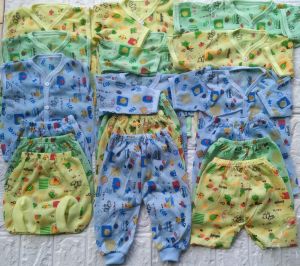 paket hemat baju bayi baru lahir newbornpaket 18 pcs baju bayi pull print