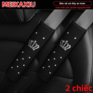 Bling Bling Vải Mềm Xe Dây Đeo Vai Có Dây Đai An Toàn Trang Trí Ngăn Ngừa Độ Thắt Chặt Phong Cách Mới Phụ Kiện Đẹp