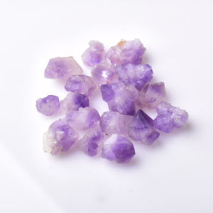 50/100g Natural Amethyst Raw Quartz Small Cluster Healing Reiki Stone Crystal Point Specimen Home Decor Raw Crystals Minerales