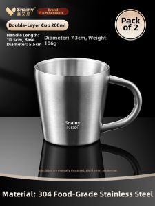 Snainy | Child-Friendly Thermal Insulation Stainless Steel Mug