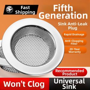 Blockage Prevention Stainless Steel Drain Filter