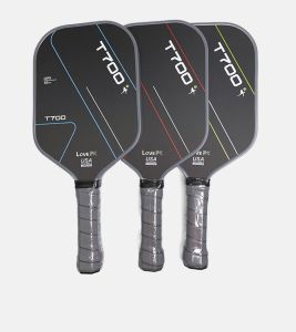 USA Approved T700 Pro Carbon Fiber Pickleball Paddle Racket For Player Practices Play Training Outdoor Sports 1paddle +2balls