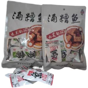 Jiangxi Special Products Farmhouse Lake Mouth Fish Snack Spicy Instant Appetizing Dried Grass Fish Snack for Rice
