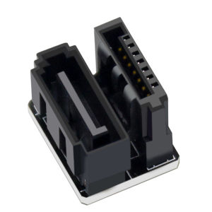 【Celec】Motherboard SATA 7PIN Connector Female To Male SATA 7Pin Turning Connector Plug and Play Elbow Head Computer Accessories【7-day Return Guarantee】